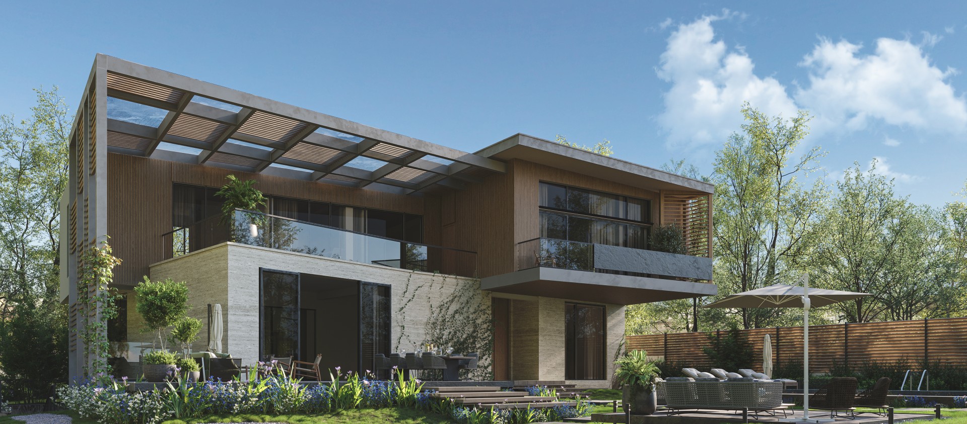 Architectural Design of Private House - Private Residence Saguramo