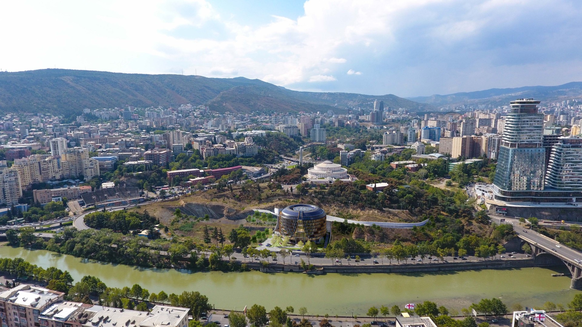 Sustainable Architectural design - National Bank of Georgia