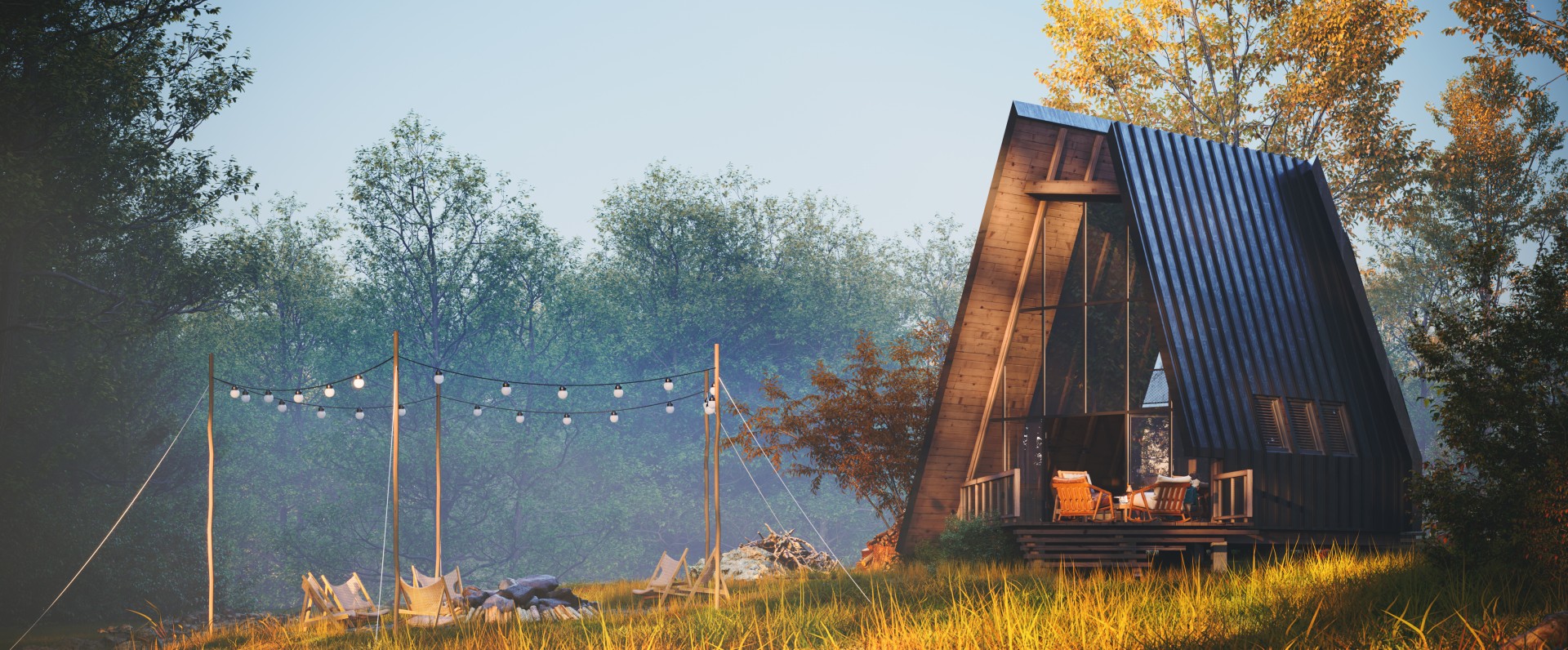 wooden cottage design - Wooden Cabin