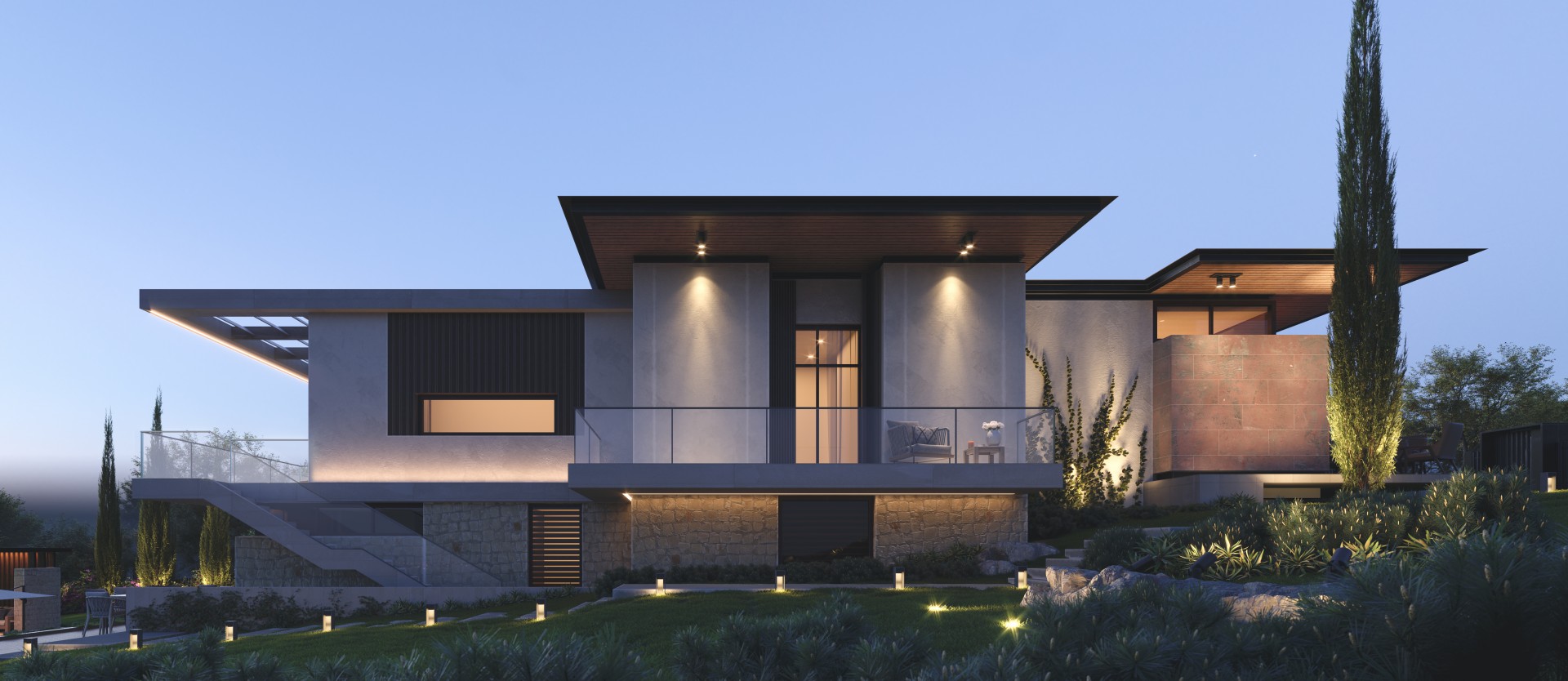 House Project - Minimalist Private House