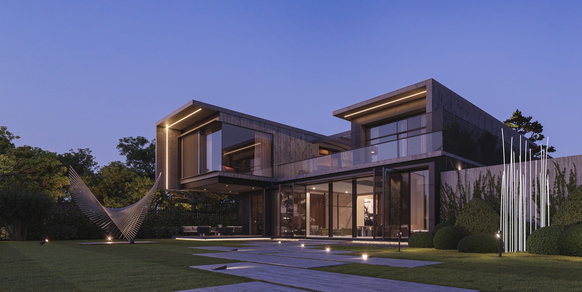 Architecture of Private House - Tsavkisi Residence