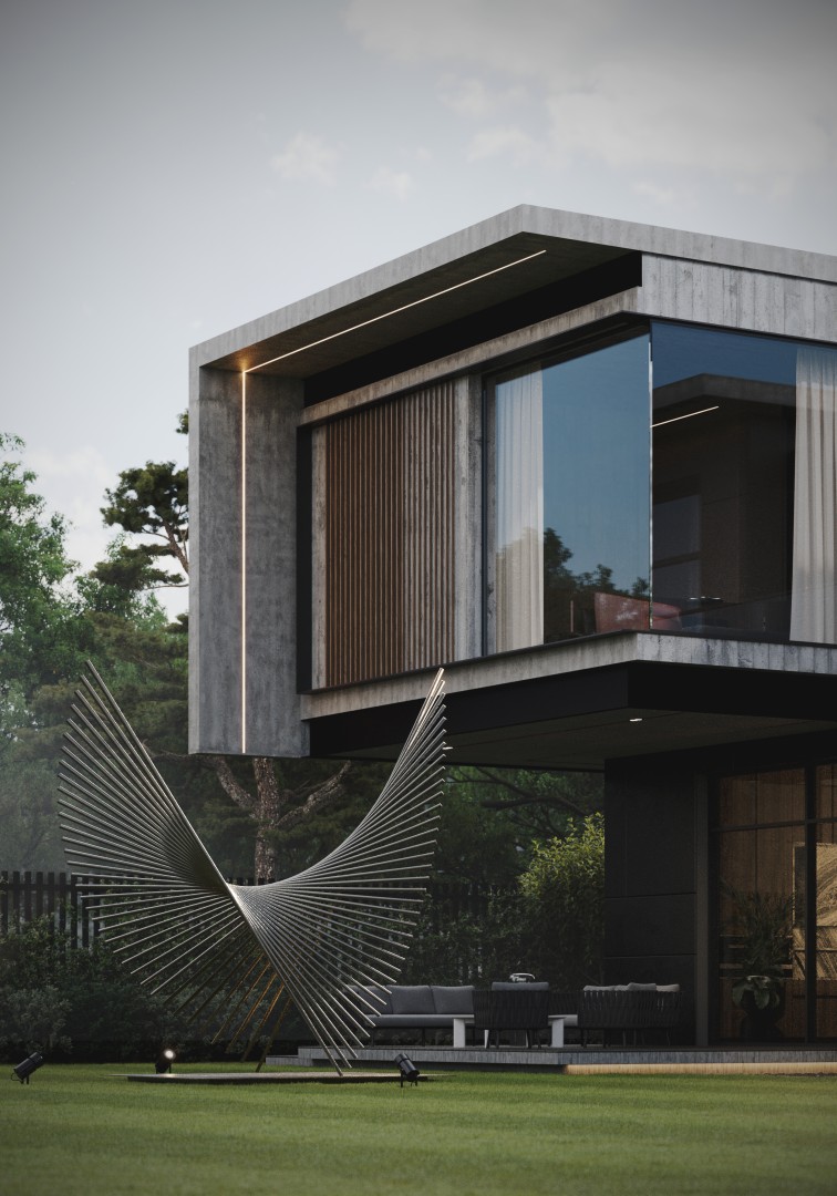 Architecture of Private House - Tsavkisi Residence