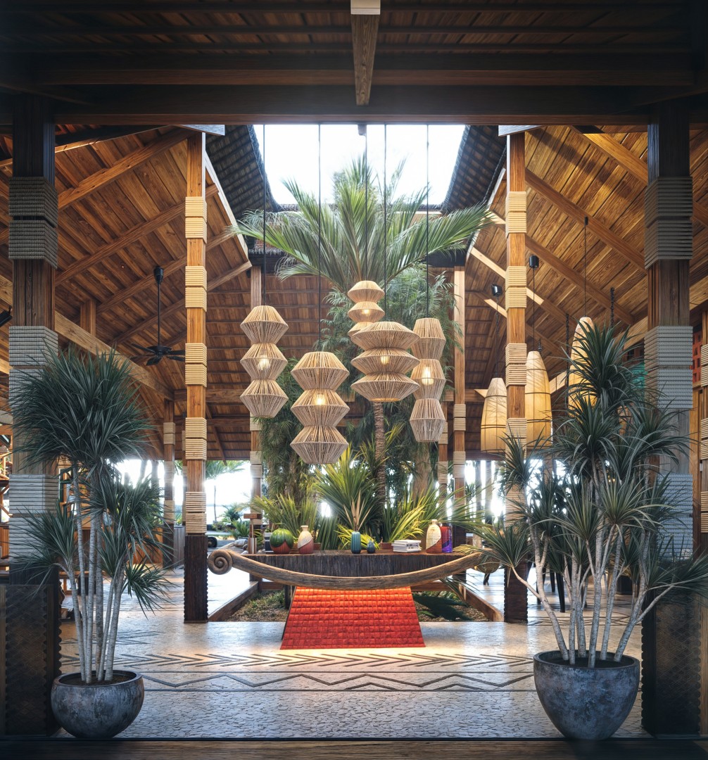 SPECTRUM - Paje Beach Resort Interior